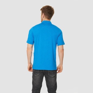 Men's <b>Black</b> Short Sleeve <b>Polo</b> Shirt Solid Color Pique Knitted Anti-Wrinkle Smart Casual FitSummer New Men's for Shirt Front logo - Product Image 5