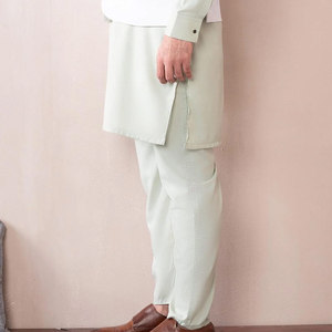 ชุดชาลวาร์ คามีซสำหรับผู้ชายแบบขายส่ง ปรับแต่งได้ มีหลายขนาด ใส่ได้ทั้งฤดูร้อนและฤดูหนาว มีสีให้เลือกหลากหลาย  แบบแบนด์กาลา - Product Image 6