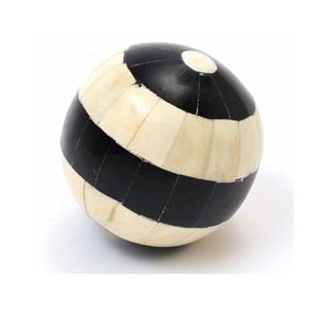 Bola Decorativa de Hueso de Búfalo con Diseño Único para Librería, Centro de Mesa, Decoración de Sala de Estar, Exhibición, Regalo - Product Image 4