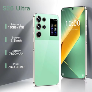 Nouveau produit en gros : Smartphone Android S26 Ultra Deca Core 5G avec 1 To de stockage, 16 Go de RAM, écran 7,3 pouces et appareil photo 108 MP - Product Image 1
