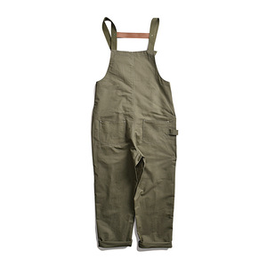 Peto vaquero informal de moda para hombre, corte ajustado, suave y cómodo, con tirantes ajustables, estilo urbano - Product Image 6