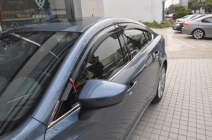 Viseras para Ventanas de Auto HIC, Protectores Contra la Lluvia, Material PMMA, 100% Compatibles con MAZDA 6/Atenza Sedán 4 Puertas 2013~2024 - Product Image 6