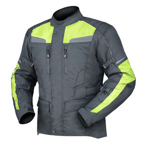 Men's Full Sleeve <b>Motorcycle</b> Racing <b>Jacket</b> Reflective Color Blocked Windproof All Seasons Adult Style - Product Image 3