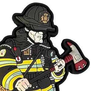 Parches de PVC con Logotipo Bordado Personalizado, Parches de Tela de Sarga Bordados con Logotipo de Marca Personalizado, Insignias y Parches de PVC en Venta - Product Image 6