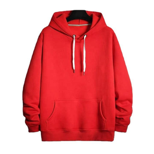 Sweat à capuche d'hiver pour homme, grande taille, noir, coupe classique, en polaire polyester/coton, séchage rapide, respirant, qualité professionnelle, vente en gros - Product Image 5