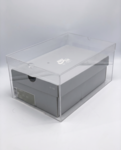 Versatile Acrylic and Paper Box: Eco-Friendly Solution for Shoe Protection and display - Product Image 4