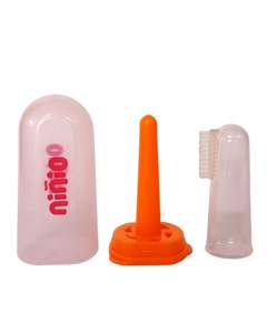 Brosse à dents pour bébé en silicone, brosse à doigt pour bébé - Product Image 3