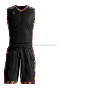 Uniforme de Baloncesto de Alta Calidad, Impreso, de Secado Rápido, Antibacterial, Tallas Grandes, Unisex, Diseño Único Personalizado, Transpirable - Product Image 2