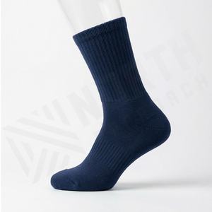 Chaussettes montantes personnalisables pour hommes – Idéales pour le football, respirantes, en molleton épais, mélange de coton, pour l'hiver et le bureau, douces et durables - Product Image 3