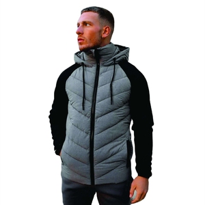 Custom Puffer <b>Jacket</b> <b>Men</b> Premium Quilted Winter <b>Lightweight</b> Insulated Puffer <b>Jacket</b> Streetwear Private Label OEM Manufacturer - Product Image 5