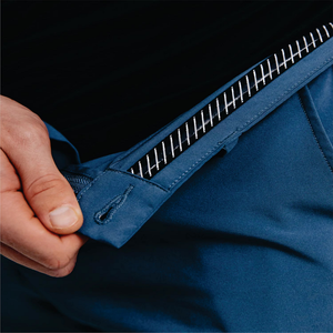 Pantalon cargo tactique pour homme, sportif, tissé, coupe droite, mi-longueur, extensible 4 directions, séchage rapide, taille élastique, poches zippées, idéal pour la randonnée et le golf - Product Image 5