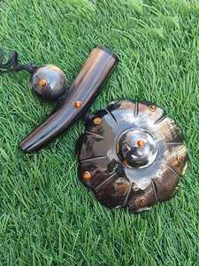 New Arrival Buffalo Ox Horn Necklace Polished Animal Style Bone Jewelry Natural Design <b>Beads</b> Women Girls Wedding - Product Image 6