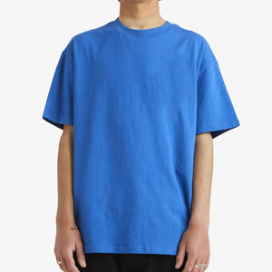 Camiseta Oversize de Algodón para Hombre, Estilo Urbano, Corte Holgado, Hombros Caídos, Ideal para Uso Diario Informal - Product Image 1