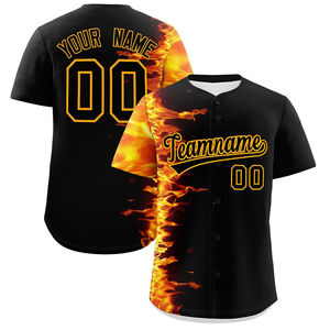 Baseball Teamwear Wholesaler Polyester Baseball Jerseys With Side Panels Bulk Supply USA - Product Image 1