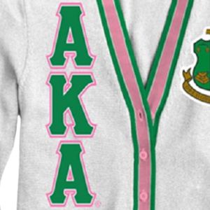 White Green Chenille Letters Shield <b>Cardigan</b> <b>Sweater</b> Women Knit Button Front Varsity Style Casual Fashion Embroidered Crest Card - Product Image 5
