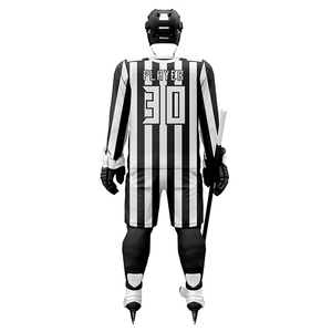 Uniforme de hockey sobre hielo 100% poliéster, costuras duraderas, personalización completa en tamaño, color y diseño. - Product Image 6