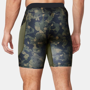 Shorts de compression pour hommes, dernière conception, haute qualité, respirants, séchage rapide, couleur unie, taille élastique personnalisable, vente chaude, prix raisonnable - Product Image 4