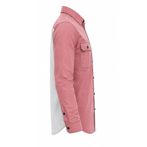 NFPA2112 CAT2 Waterproof Fluorescent Plus Size Safety Workwear <b>Shirts</b> Flame Retardant Western Long Sleeve <b>Welding</b> Chest Pockets - Product Image 5