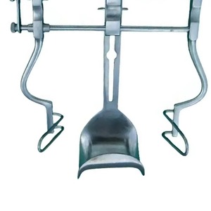 Ensemble d'instruments chirurgicaux en acier inoxydable : Rétracteur manuel auto-fixant pour exposition stable et large des tissus abdominaux en chirurgie générale - Product Image 4