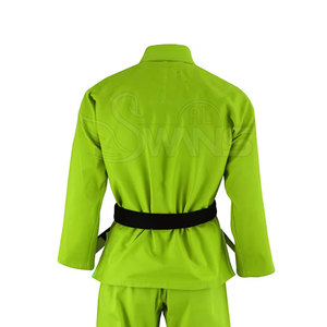 ชุดยูโด Bjj Gi ผ้าฝ้าย 100% น้ำหนักเบา ทนทาน ระบายอากาศได้ดี คุณภาพสูง ปรับแต่งขนาดและโลโก้ได้ ราคาถูก MOQ ต่ำ - Product Image 4