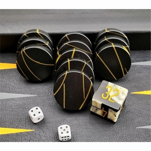 Lot de Pièces de Dames en Plastique Premium Robustes pour Remplacement, Accessoires de Jeu de Plateau, Jouet de Table Familial - Product Image 3