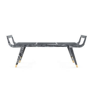 Chaise de salle à manger et de salon en chêne massif, style nordique contemporain, durable, minimaliste, tressée à la main, mobilier artisanal moderne pour salle à manger - Product Image 2