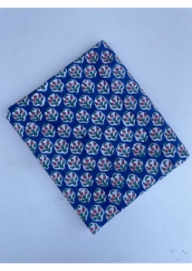 ผ้าฝ้ายแท้ 100% ผ้าพิมพ์ลายบล็อกทำมือจากอินเดีย ผ้าฝ้ายสวยงามเป็นมิตรกับสิ่งแวดล้อม เหมาะสำหรับทำชุดเสื้อผ้า - Product Image 3