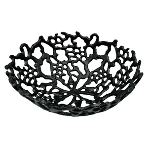 Bol décoratif de luxe fait main pour intérieurs modernes haut de gamme – Bol en métal haut de gamme pour une décoration élégante du salon, plaqué et sûr - Product Image 3