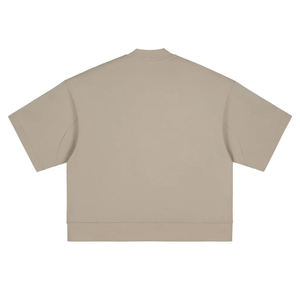 Camiseta de Alta Calidad, Lisa, Gruesa, 240 Gramos, Hombros Caídos, Cuello Redondo, 100% Algodón, para Impresión, Personalizable para Hombre, Bordado 3D - Product Image 6