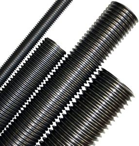 Barre filetée métrique M8 en acier électrogalvanisé, entièrement filetée, pour la construction et le support MÉP - Product Image 1
