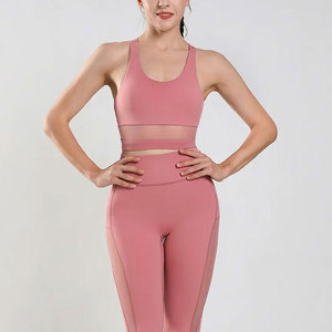 Solid Color And Solid Pattern Women 2-Piece <b>Yoga</b> <b>Set</b> Custom Printing Logo Gym Wear Women 2-Piece <b>Yoga</b> <b>Set</b> - Product Image 6
