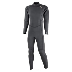 Combinaison de plongée intégrale 2 mm respirante, écologique et antibactérienne avec fermeture éclair frontale, manches longues, pour plongée, surf et snorkeling – Qualité supérieure - Product Image 1