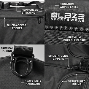 Dry Casual Foldable PVC Travel Duffel Bag with Zipper Letter Pattern Waterproof Soft Handle 1kg Lightweight Unisex Gym Daily Use - Product Image 2