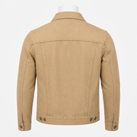 Veste en jean d'hiver pour homme de haute qualité, tissu 100% coton durable, écologique, coupe-vent, coupe confortable, design élégant, décontractée
