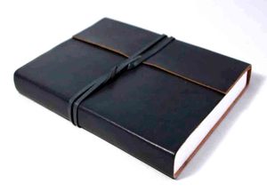 Wholesale High Customized Vintage Journal Handmade Recycled Cotton Paper Grey Color Cover Leather Gift - Product Image 2