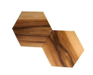 Posavasos Decorativos de Madera Natural para Proteger Copas de Vino, Tazas de Cerveza y Tazas de Café - Product Image 4