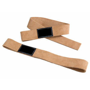 Sangles de musculation en cuir à forte adhérence, sangles premium pour la musculation et les entraînements en salle, sangles de musculation confortables en cuir - Product Image 1