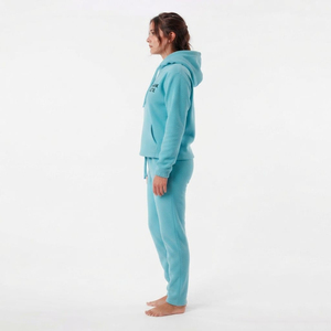 Conjunto de dos piezas de moda para mujer: Sudadera oversize personalizada y pantalón de chándal estilo urbano al por mayor - Product Image 3