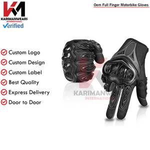 Guantes de Motociclismo de Marca Privada, Personalización de Marca, Agarre Duradero, Protección, Fabricación por Contrato para Compradores de Exportación - Product Image 5