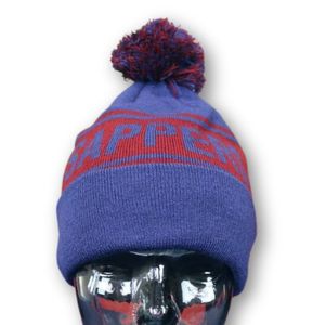 Custom Logo Design Glow in the Dark Polyester Unisex Warm Vintage Travel Beach Common Fabric <b>Winter</b> Beanie Knit <b>Hat</b> - Product Image 4