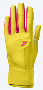 Guantes de Bateo de Béisbol Juveniles de Color Personalizado, para Hombre, con Palma de Cuero Perforado, Agarre Trasero y Bloqueo de Muñeca, ODM OEM, Bajo MOQ, Exportador al por Mayor - Product Image 3