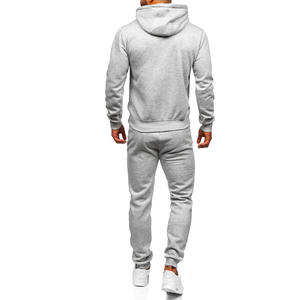 Chándal Deportivo Personalizado con Logotipo, Económico, de Invierno, Color Sólido, con Cierre, Ligero y Cómodo para Hombre - Product Image 3