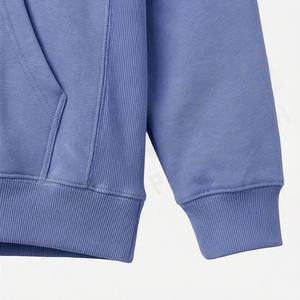 Hoodie surdimensionné élégant pour homme, design vintage délavé avec poche avant, confortable, personnalisable pour l'hiver. - Product Image 6