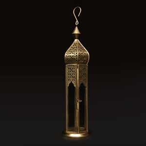 Farol Metálico Colgante para Decoración de Jardín al Aire Libre, Iluminación de Caminos para Bodas o Decoración de Centro de Mesa para el Hogar - Product Image 1