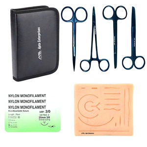 Kit de Entrenamiento Operativo, Kit de Sutura Quirúrgica Veterinaria, Instrumentos Médicos Quirúrgicos, Kit de Sutura para Estudiantes de Medicina al por Mayor - Product Image 1
