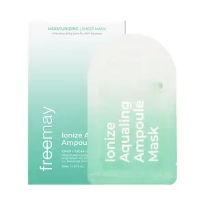 Neuzugang heiß begehrtes koreanisches Hautpflegeprodukt Großhandel FREEMAY IONIZE AQUALING AMPOULE MASKE von Lotte zollfrei