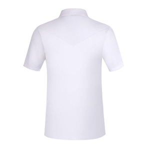 Nouveau Maillot de Golf Homme Uni Formel à Manches Courtes Automne Hiver Vêtement Sportif Slim Respirant Séchage Rapide Tricoté - Product Image 6