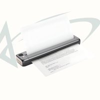 Imprimante thermique portable Sudex A4 Wi-Fi/USB-C, batterie 2400 mAh, sans fil, pour documents et photos, 203 DPI, multi-OS, garantie 3 ans