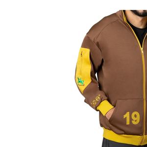 Zeta Phi Beta Your Own Soror Name & Number 100% Cotton Winter Fleece Sweatshirts pour hommes avec col ras du cou et manches longues personnalisés bleu - Product Image 3