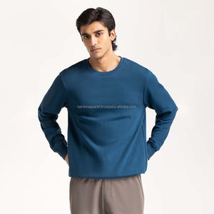 Nardon Apparel Sweatshirt à capuche de haute qualité pour hommes, avec logo personnalisé, imprimé multicolore, épaules tombantes, col rond pour l'hiver - Product Image 5